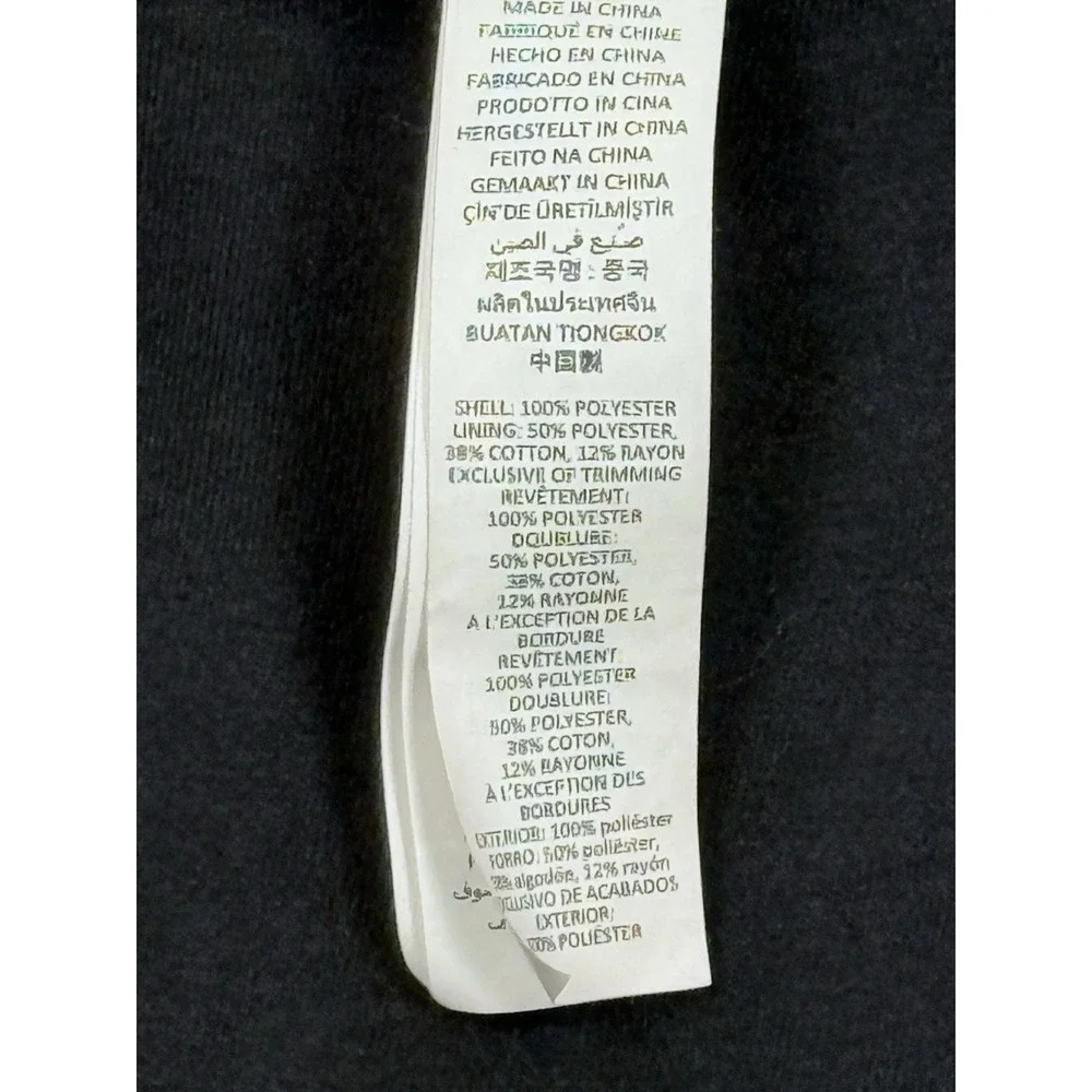 Alo Foxy Teddy Plush Sherpa Jacket Womens Medium Black Hooded Sportswear Workout - Picture 11 of 13